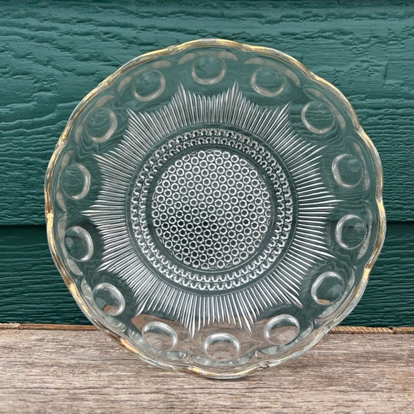 bartlett collins Kitchen Bartlett Collins Manhattan Glass Bowl Gold